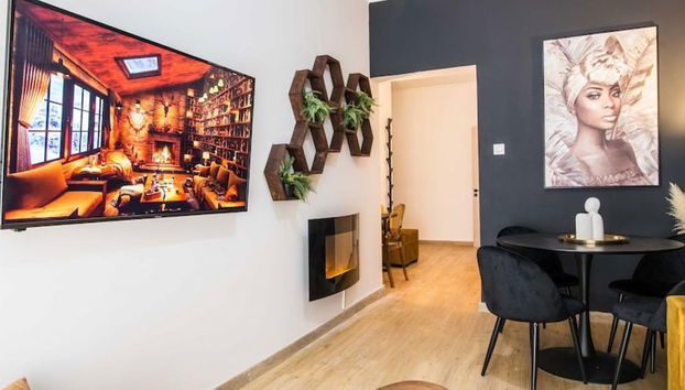 Classy Apartment in Athens - Foto 3, Habitación