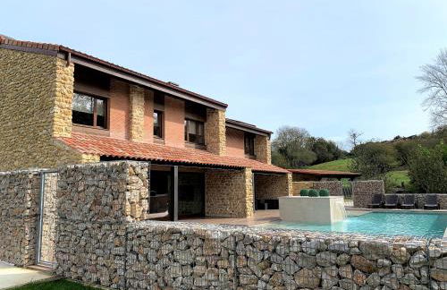 2 Apartamentos en villa con piscina privada en Asturias El Marquesau - Foto 49