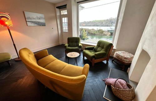 Waterside Victorian house at Golant Fowey - Foto 1