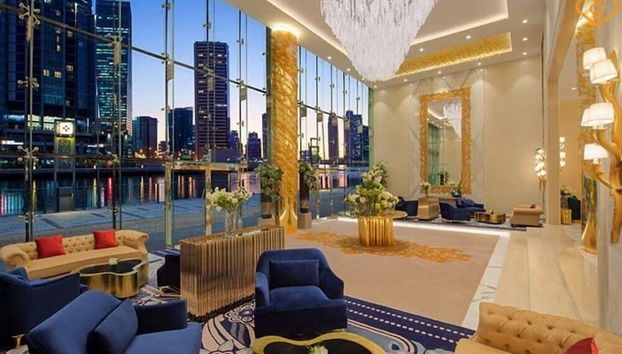 Zona de estar del vestíbulo