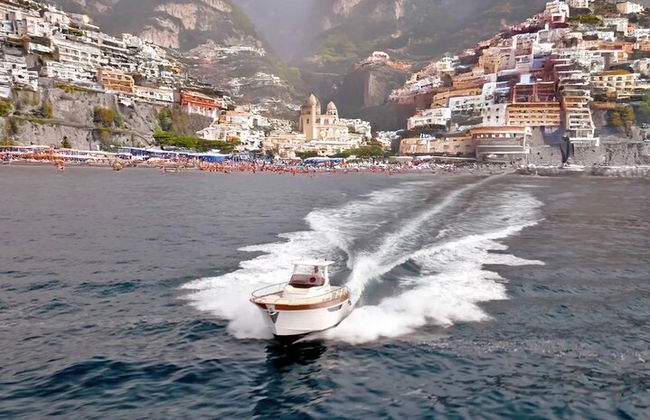 Crucero al atardecer por la costa de Capri y Sorrento en barco Todo incluido - Foto 27