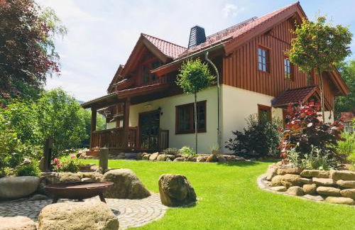 Luxus Ferienhäuser Chalets zum Ilsetal mit Kamin & Sauna in Ilsenburg im Harz - Foto 2