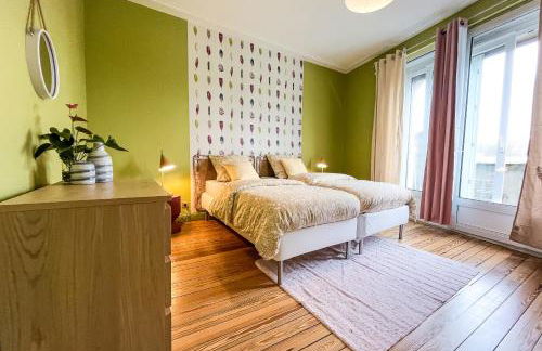 Le Maginot - Magnifique Appartement de 75m2 - Deux Chambres - 4 Lits Simple -Position Centrale Centre Ville, Pompidou, Nouvelle Ville - 2 à 4 Personnes - Foto 2