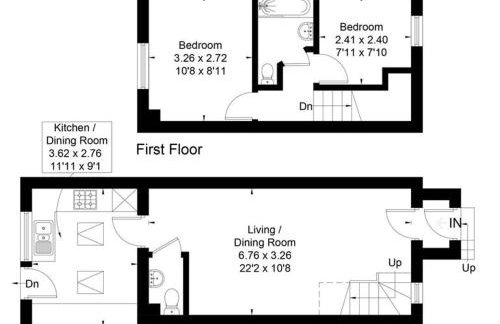 Ascot - Immaculate 2 bed House with parking - Foto 16