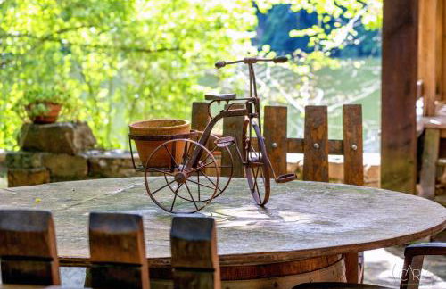 Détente au Bord de l'Eau - Le Chalet du Carla avec Spa et Ponton Privé - Foto 21