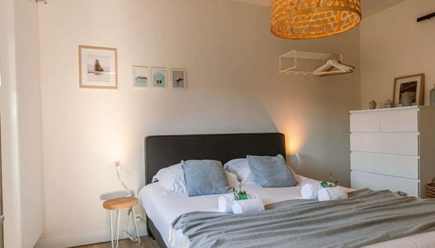 Sunny Bright Apartment in the Center of De Haan - Foto 5, Habitación