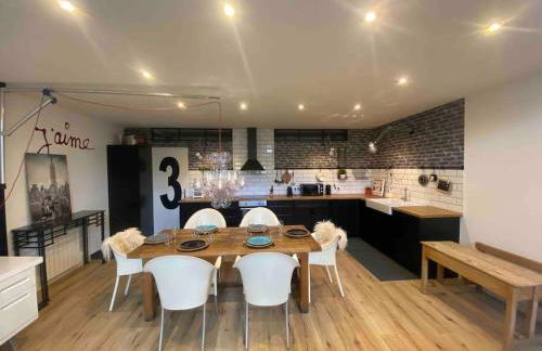 Rare ! LOFT Atypique Centre-Ville Parking Jardin - Foto 25