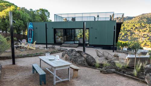 Casa rural Lakeland con vistas al Pantano de San Juan - Foto 5, Garden, Garden view