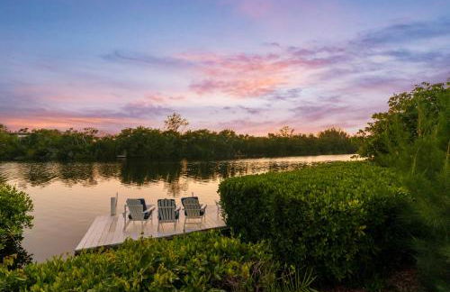 Siesta Key, Heated Pool, Dock on Lagoon, Turtle Beach 1 mile and Crescent Beach 2 miles, 1bdr - Foto 23