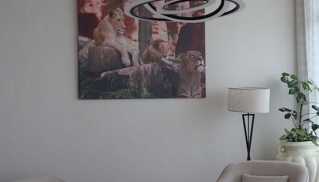 Zona de estar del vestíbulo