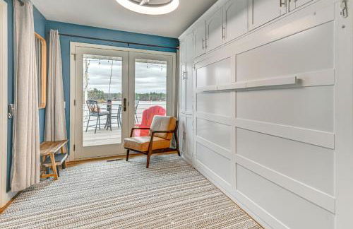 Dock, Deck and View Lakefront Chippewa Falls Studio - Foto 7