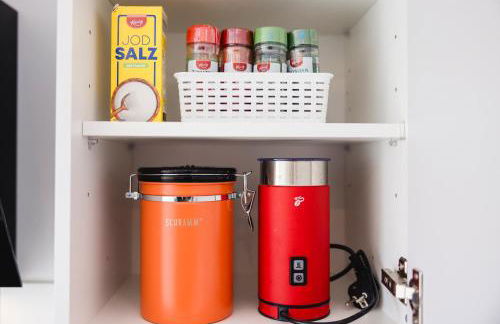 BellaBene modernes Studioapartment in zentraler Lage mit Balkon, Arbeitsplatz, Parkplatz - Foto 10