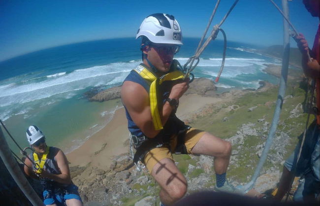 Rápel en la Reserva Natural de Robberg - Foto 4