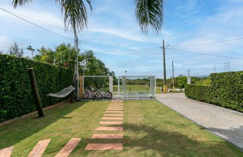 RJ Residencial Beira Mar Maravilhosa Casa Frente Mar da Pinheira com piscina - Foto 27