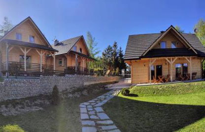 Borowikowe Zacisze drewniane domy z kominkami - Foto 24