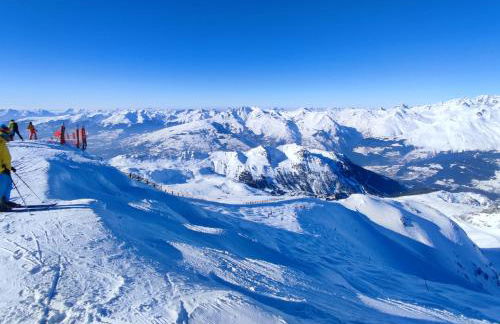 Coup de coeur - Arc 2000 Appartement 4 personnes avec chambre séparée et belle vue sur la montagne - Foto 8
