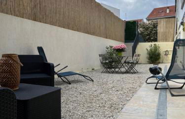 Superbe Maison Loft 80 m2 au calme avec jardin et parking privés proche Paris Disney la vallée village - Foto 37