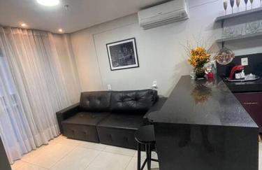 H-Flat Mobiliado com Garagem, 290m do Parque Flamboyant, Mínimo 2 Noites - Foto 4