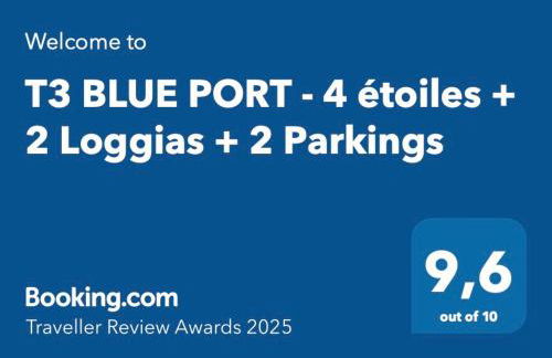 BLUE PORT -4 étoiles-2 Loggias Vues-2 Parking - Foto 25