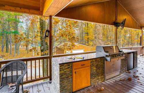 Private Hot Tub on 10 Acres: Cozy Catskill Getaway - Foto 25