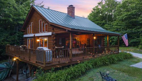 Lakefront Log Cabin on 2 acres - Foto 3, Garden