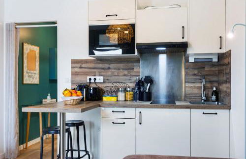 Joli studio - Parking Privé - WIFI Très Haut Débit - Au calme - Foto 2