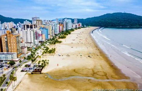 Apartamento na Praia Grande Vista ao Mar 1 quarto 100m da Areia - Foto 25