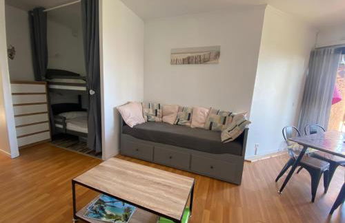 Residence Santa Lucia, studio avec piscine , vue mer et pied dans l'eau , Moriani-Plage - Foto 5