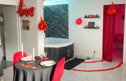 La belle Hirondelle - Love Room Jacuzzi - Foto 22