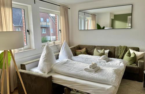 Neu renoviertes Apartment mit 2 Schlafzimmern, Küche & Waschtrockner - 900 m Zentrum Borken - Foto 7