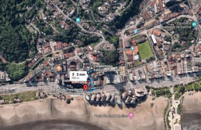 Edifício PRIMAVERA em Santos José Menino a 100 metros da praia - Foto 37