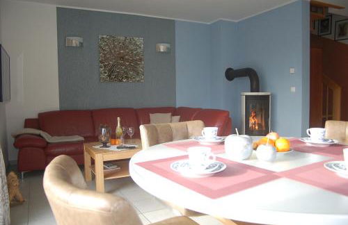 Behagliches Ferienhaus Zaunkönig -mit Kamin und Sauna- Blick über das romantische Bodetal - Foto 7