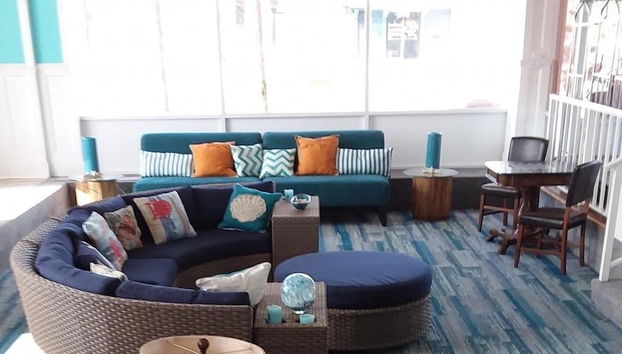 Zona de estar del vestíbulo