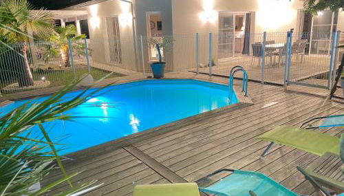 Villa Bassin d Arcachon 7pers piscine chauffée - Foto 3