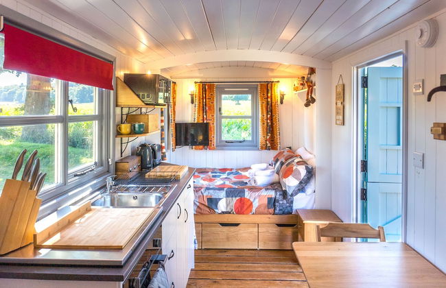 The Hideaway Hut - 1 Bed Shepherds Hut - Hereford - Foto 10