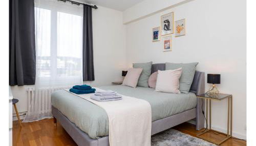 Appartement T2, fonctionnel, Parking,balcon ,2 minutes gare ,17 minutes Paris - Foto 3