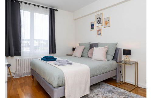 Appartement T2, fonctionnel, Parking,balcon ,2 minutes gare ,17 minutes Paris - Foto 3