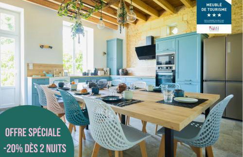 CENTER PARCS à 5min - Idéal Familles & Groupes - 3 parkings - Piscine - Jardin clos - Au calme - Châteaux de la Loire - Foto 1