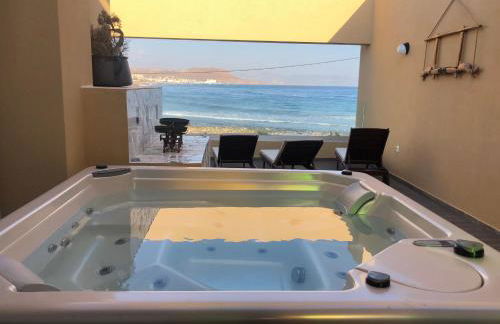 Kimona Villa Seafront Swimming Pool Jacuzzi 6 Bedrooms 21 PAX Kouvohori Villas Crete - Photo 52