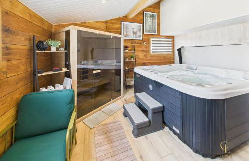 Le Chalet du Père Michel, Jacuzzi, Sauna, Jardin - Foto 11