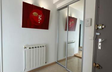 Appt 4 pers, centre-ville tout à pieds, plage 300m, aperçu mer, très calme parking privé, possibilité garage et location vélos électriques - Foto 21