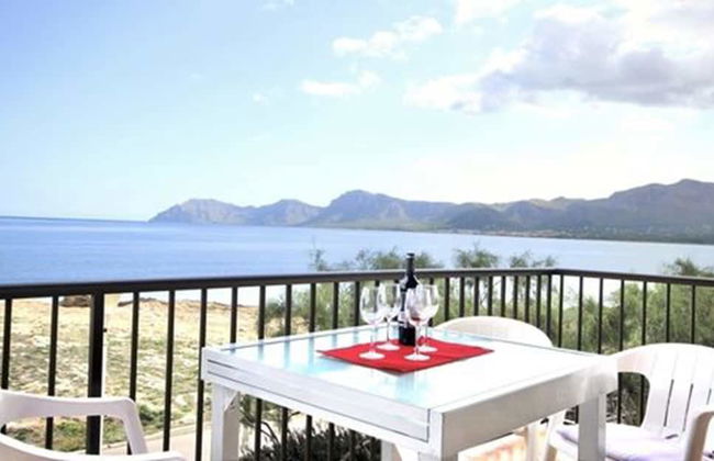 Mallorca Beach front line house 6 pers - Foto 1