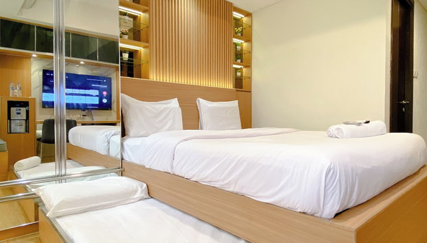 Minimalist Look Studio Room Pollux Chadstone Apartment - Foto 5, Habitación