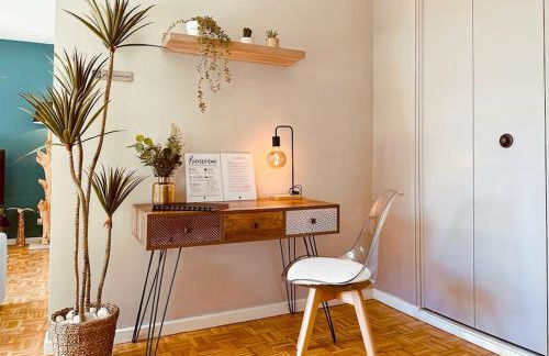 LOASIS -T4 Garage Clim Terrasse WIFI Centre-Ville - Foto 7