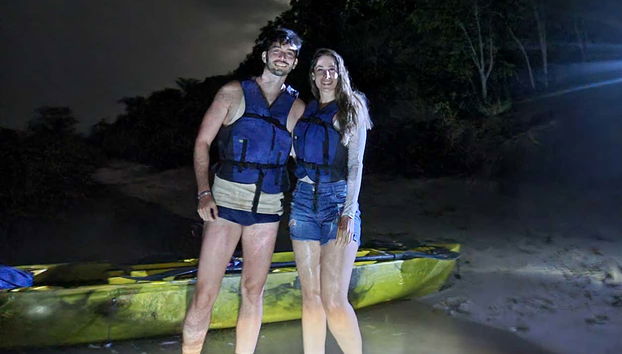 Pronti per un tour serale in kayak!