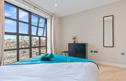 #45 2 bed Lux Fountain Lofts Digbeth - Near Blakesley Hall Museum - Sleeps 5 - "Perfect for Contractors and Families " - Foto 17