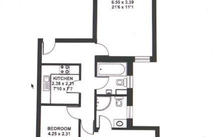 Modern 2Bd AC & Balcony - Foto 18