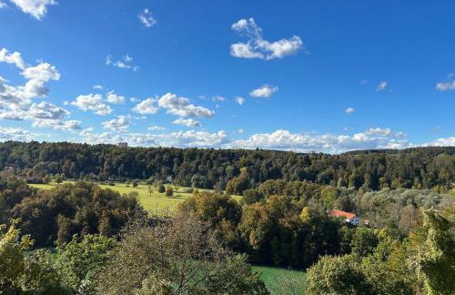 FEWO-LAVEES moderne zentrale FeWo nahe OMV Wacker Kliniken Burg -Eigener Eingang-Schlüsselloser Check in - Foto 48