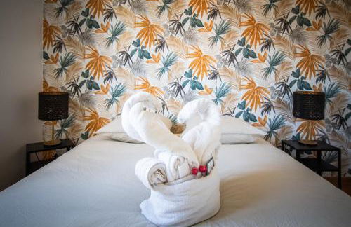 GuestHouse La Costière - logements indépendants - espace piscine jacuzzi - Foto 19