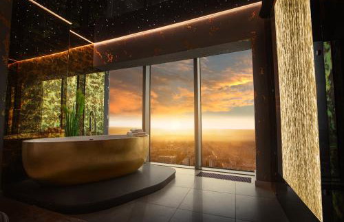 Apartments in Sky Tower with Bathtub near the window - Foto 22